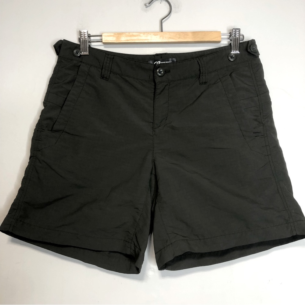 Eddie Bauer Adventurer Ripstop Nylon Shorts Gray, size 6